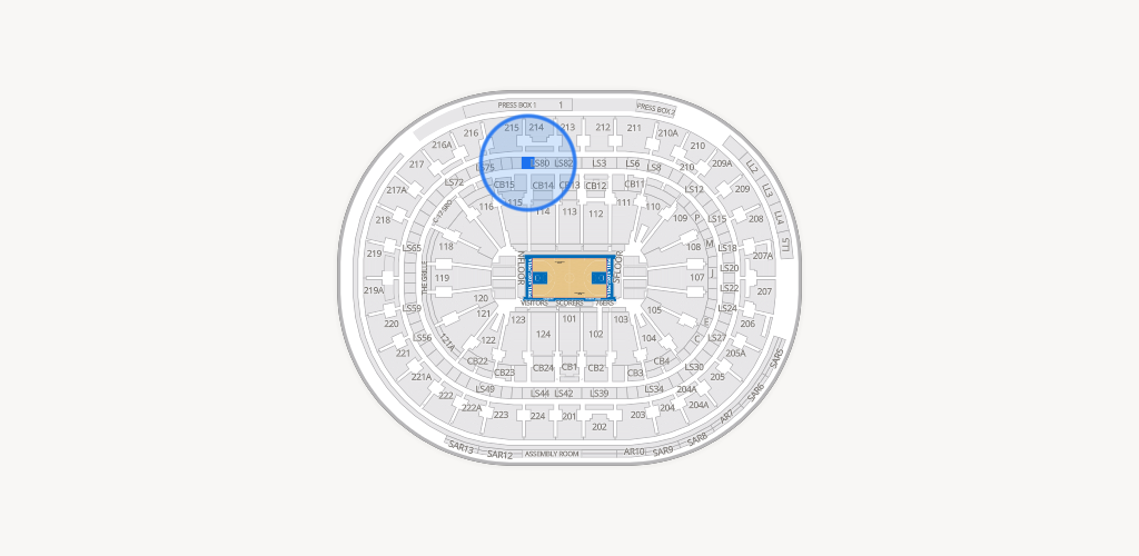 Xfinity Mobile Arena Seating Chart