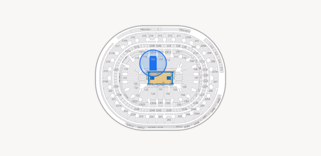 Xfinity Mobile Arena Seating Chart