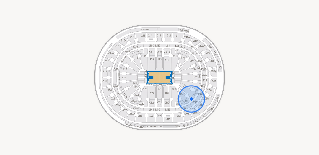 Xfinity Mobile Arena Seating Chart