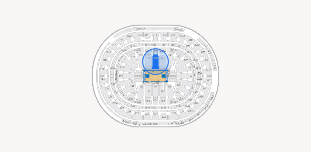 Xfinity Mobile Arena Seating Chart