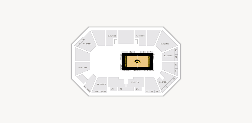 Xtream Arena Seating Chart
