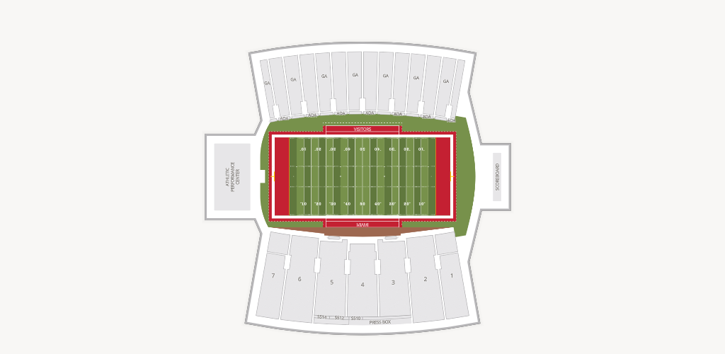 Yager Stadium Seating Chart
