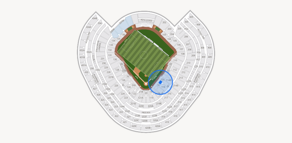 Yankee Stadium Seating Chart