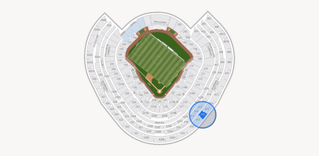 Yankee Stadium Seating Chart