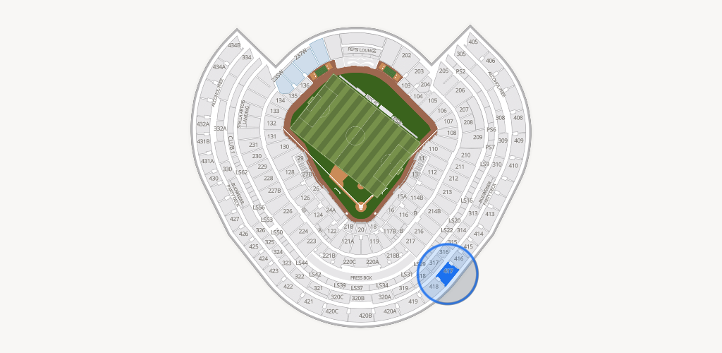 Yankee Stadium Seating Chart