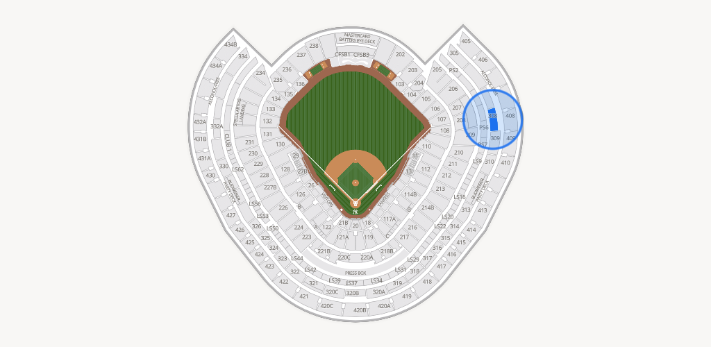 Yankee Stadium Seating Chart