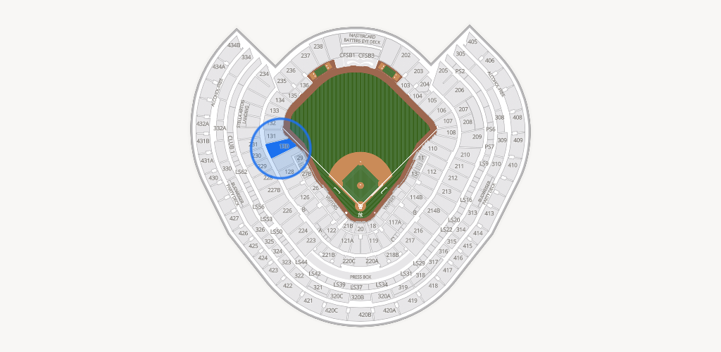 Yankee Stadium Seating Chart
