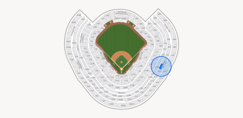 Yankee Stadium Seating Chart
