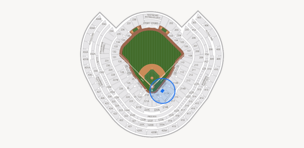 Yankee Stadium Seating Chart