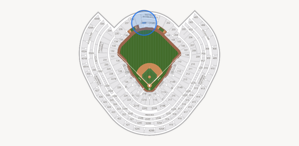 Yankee Stadium Seating Chart