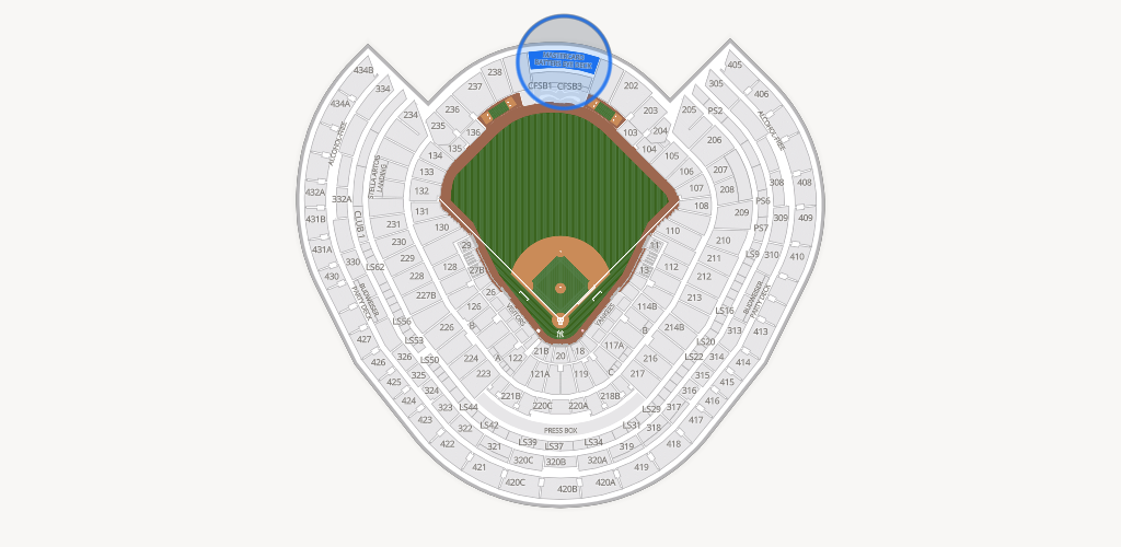 Yankee Stadium Seating Chart