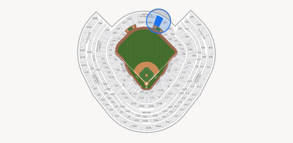 Yankee Stadium Seating Chart