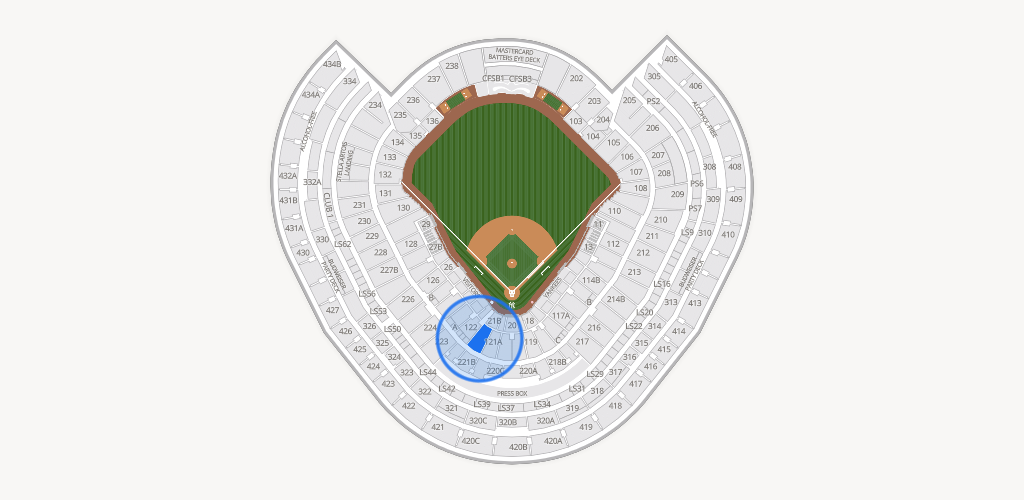 Yankee Stadium Seating Chart