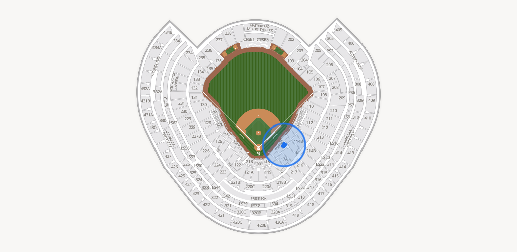 Yankee Stadium Seating Chart
