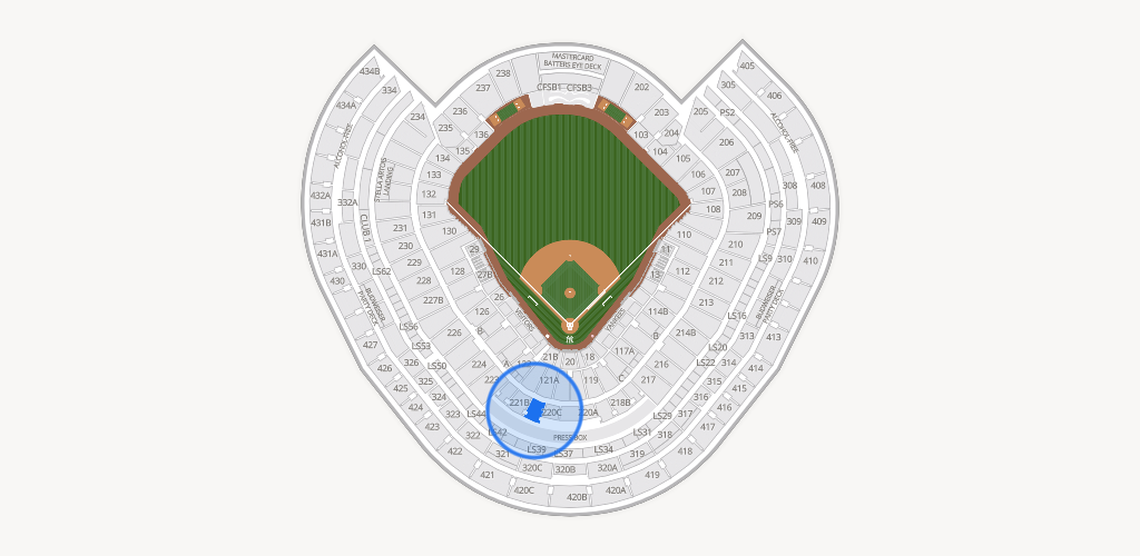 Yankee Stadium Seating Chart