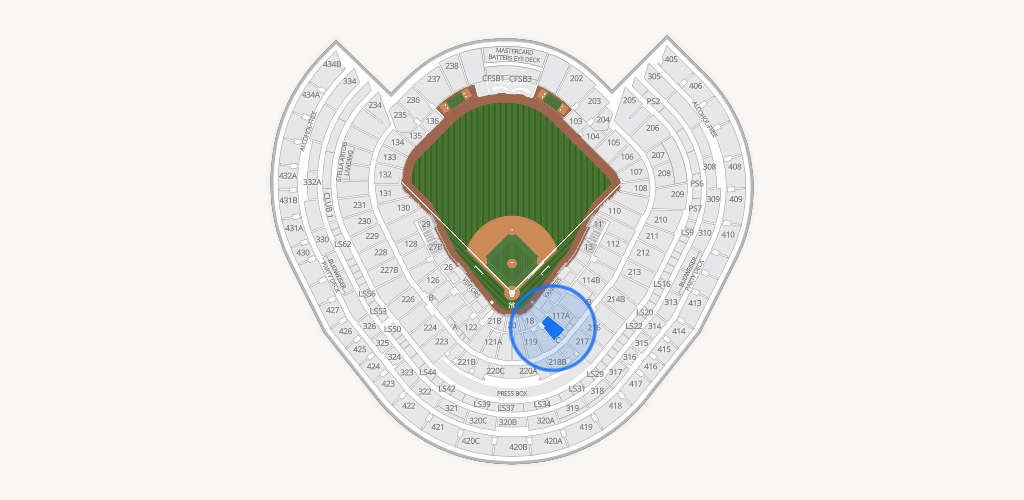 Yankee Stadium Seating Chart