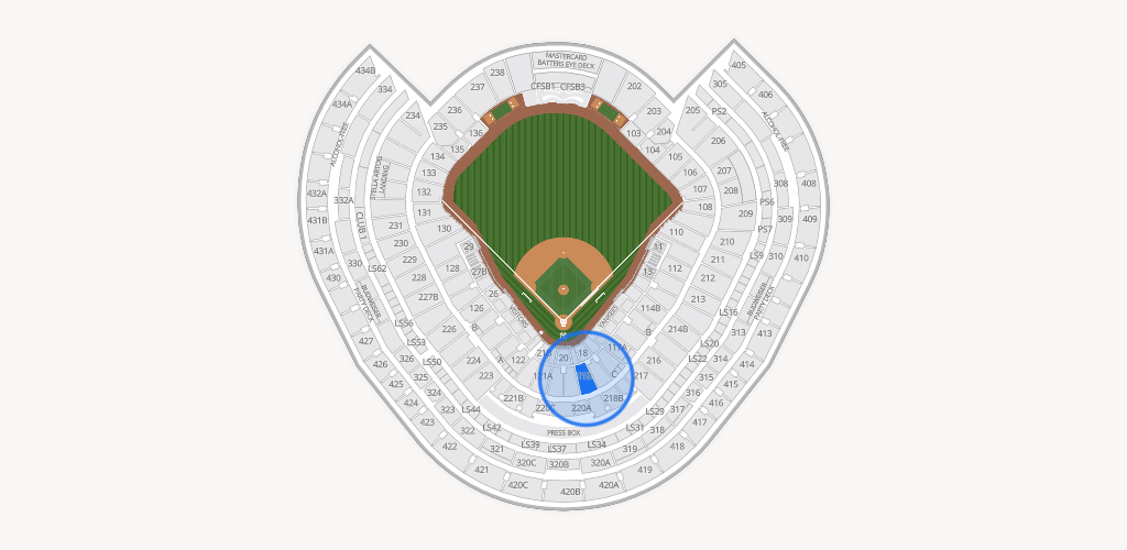 Yankee Stadium Seating Chart