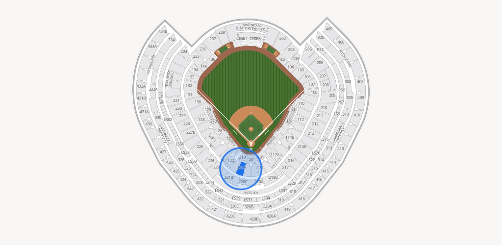 Yankee Stadium Seating Chart