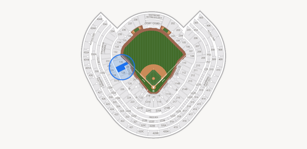 Yankee Stadium Seating Chart
