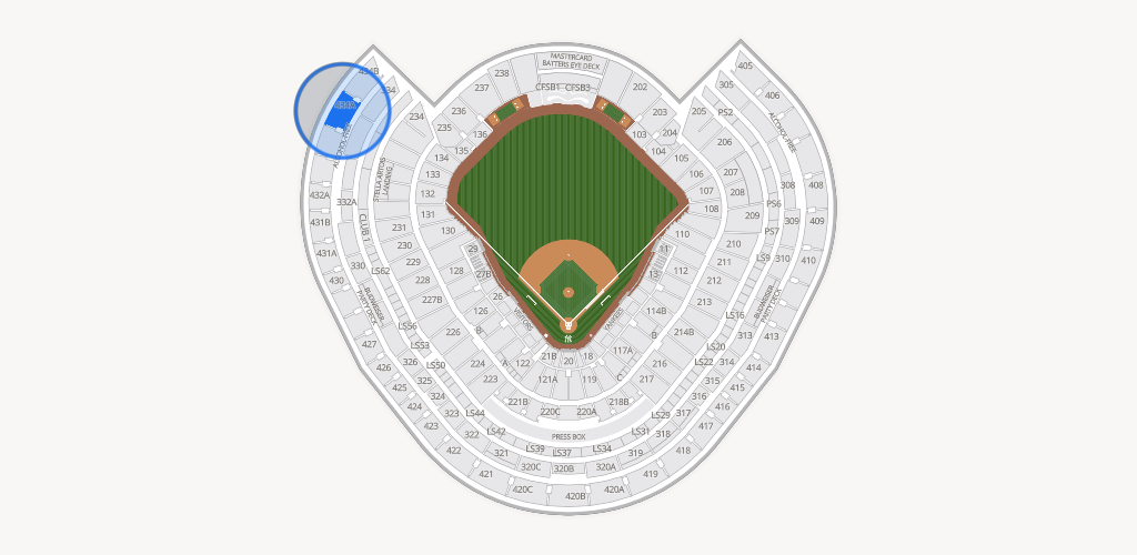 Yankee Stadium Seating Chart