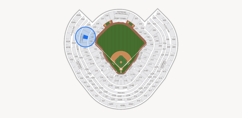 Yankee Stadium Seating Chart