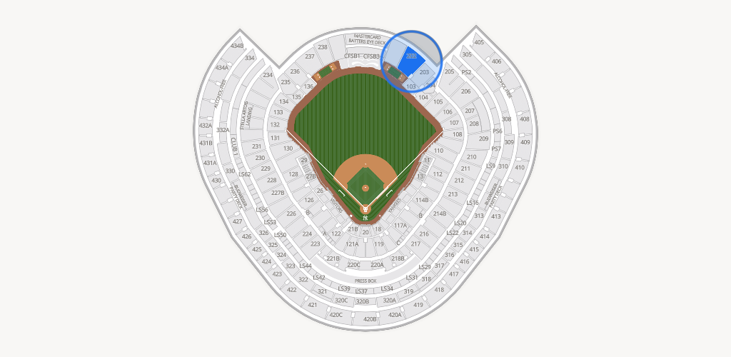 Yankee Stadium Seating Chart