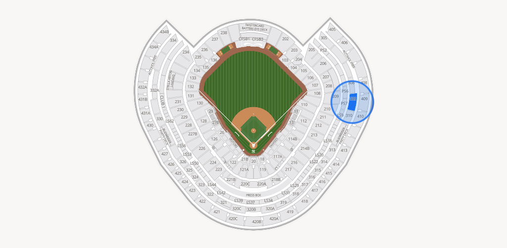 Yankee Stadium Seating Chart