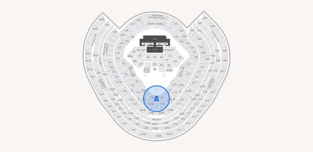 Yankee Stadium Seating Chart