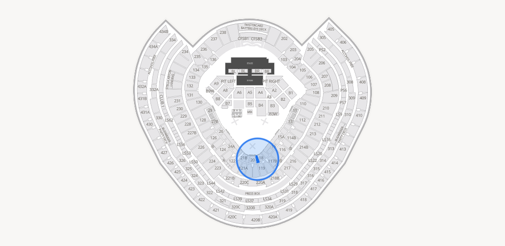 Yankee Stadium Seating Chart