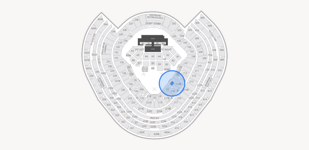 Yankee Stadium Seating Chart