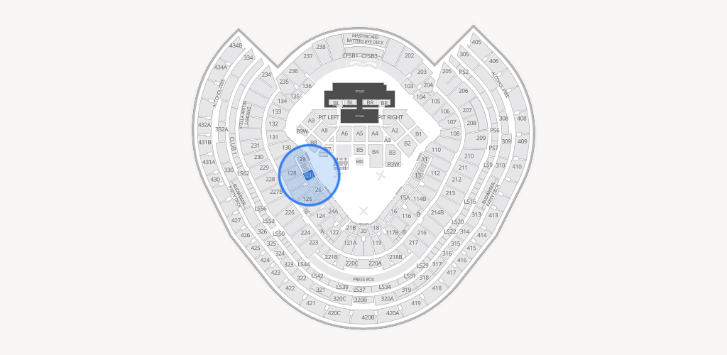 Yankee Stadium Seating Chart