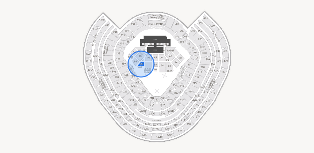 Yankee Stadium Seating Chart