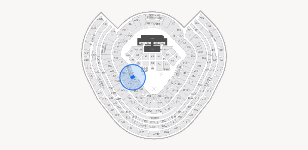 Yankee Stadium Seating Chart