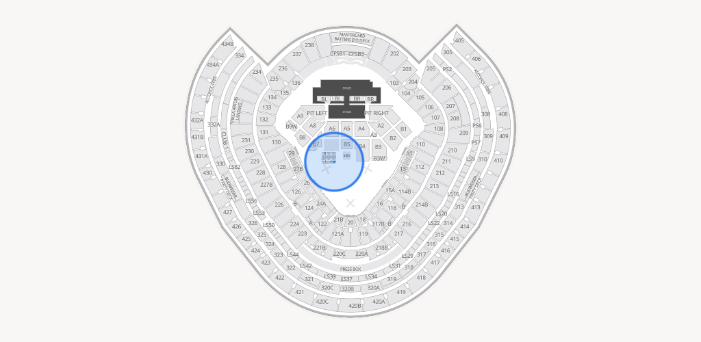 Yankee Stadium Seating Chart