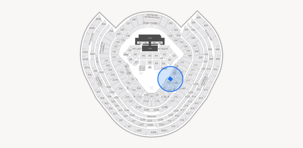 Yankee Stadium Seating Chart