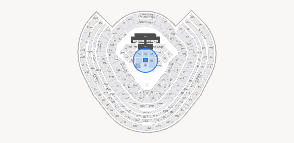 Yankee Stadium Seating Chart