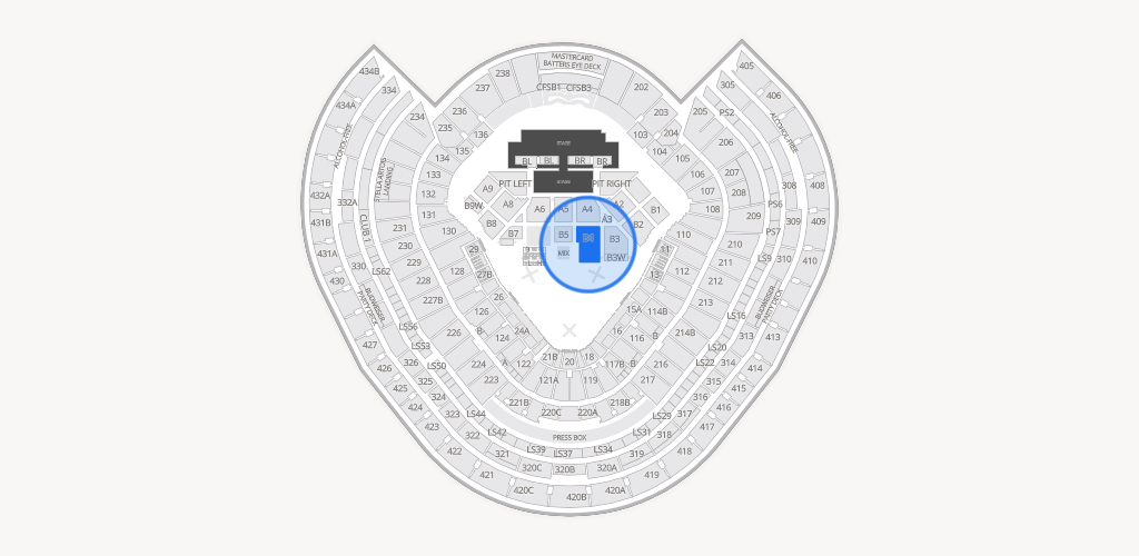 Yankee Stadium Seating Chart
