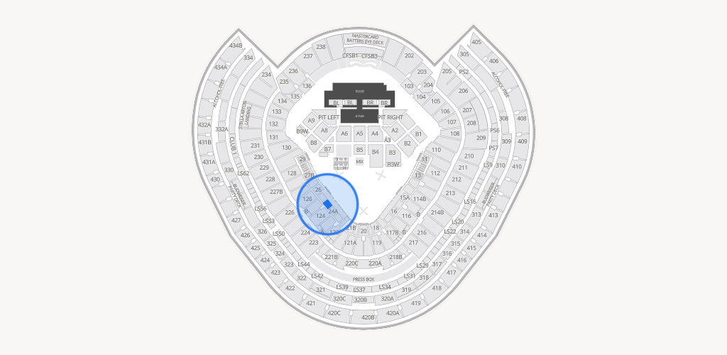 Yankee Stadium Seating Chart