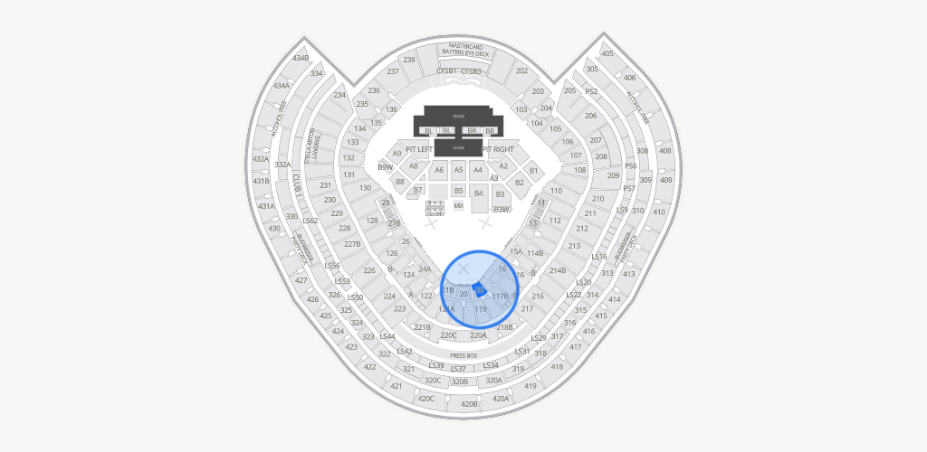Yankee Stadium Seating Chart