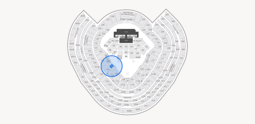 Yankee Stadium Seating Chart