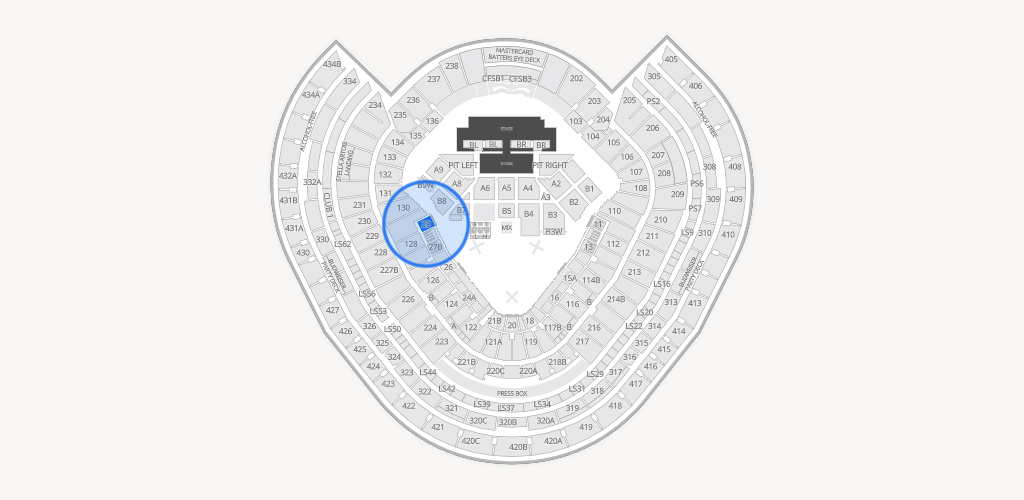Yankee Stadium Seating Chart