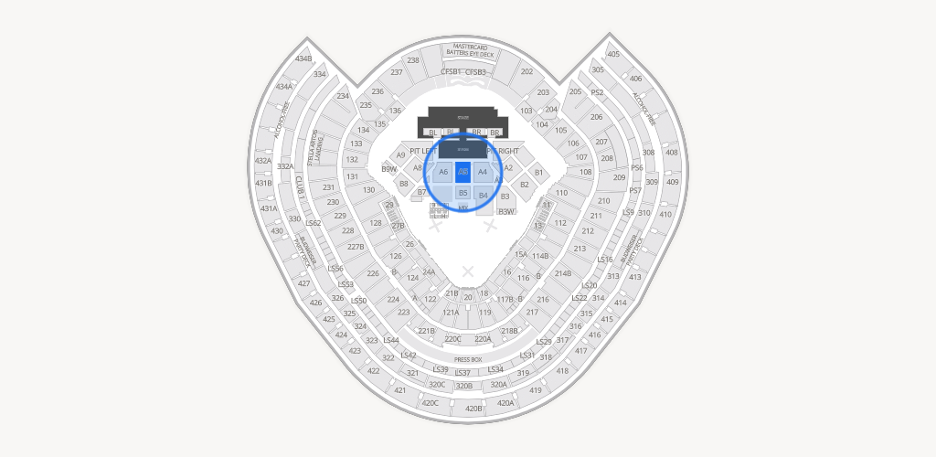 Yankee Stadium Seating Chart