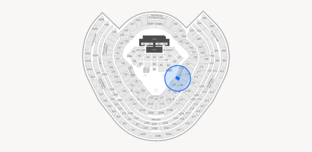 Yankee Stadium Seating Chart