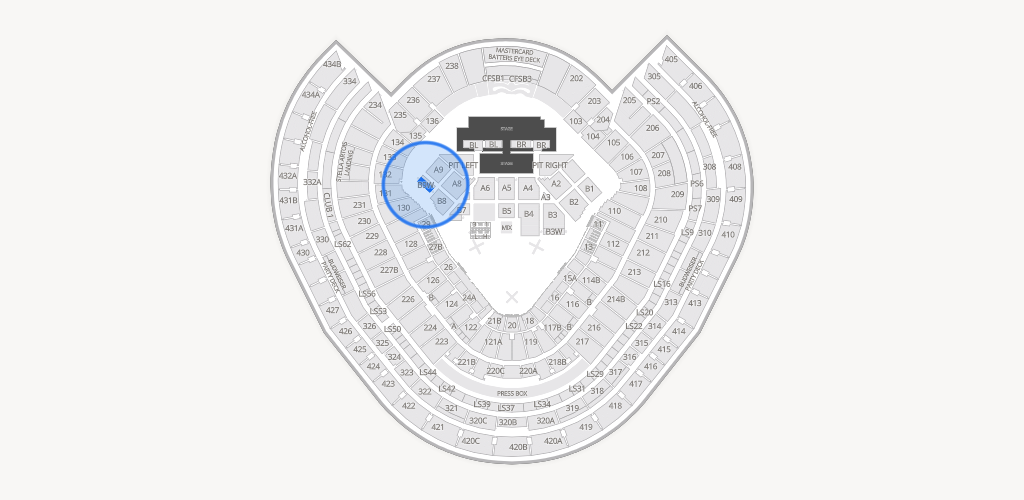 Yankee Stadium Seating Chart
