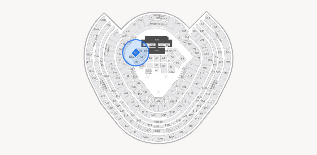 Yankee Stadium Seating Chart