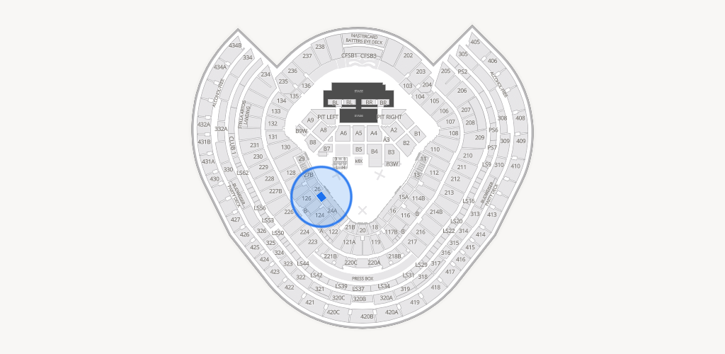 Yankee Stadium Seating Chart