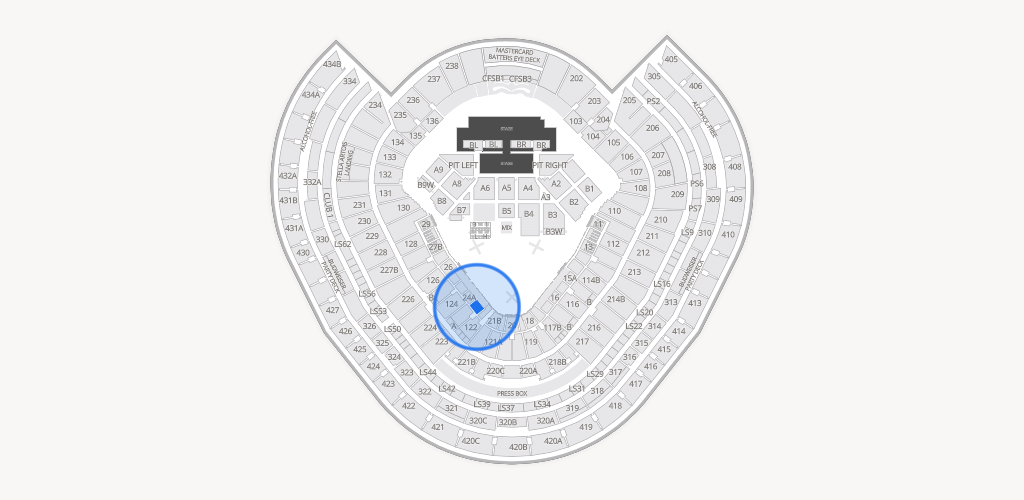Yankee Stadium Seating Chart