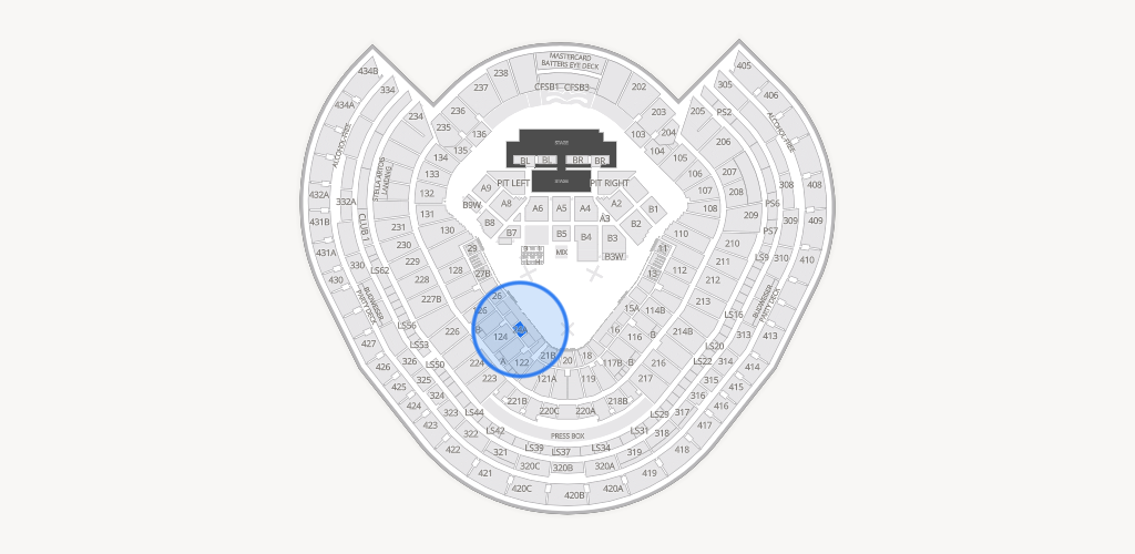 Yankee Stadium Seating Chart