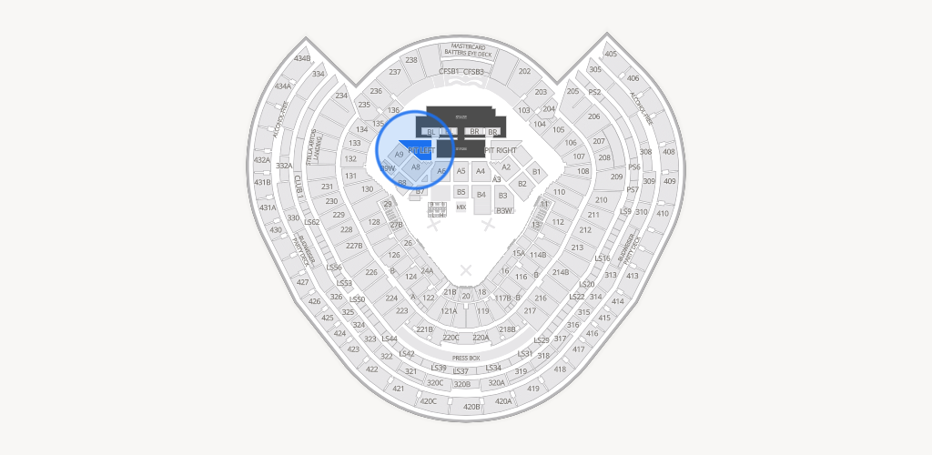 Yankee Stadium Seating Chart