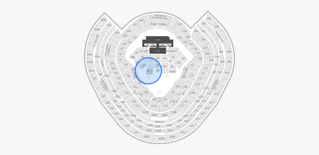 Yankee Stadium Seating Chart